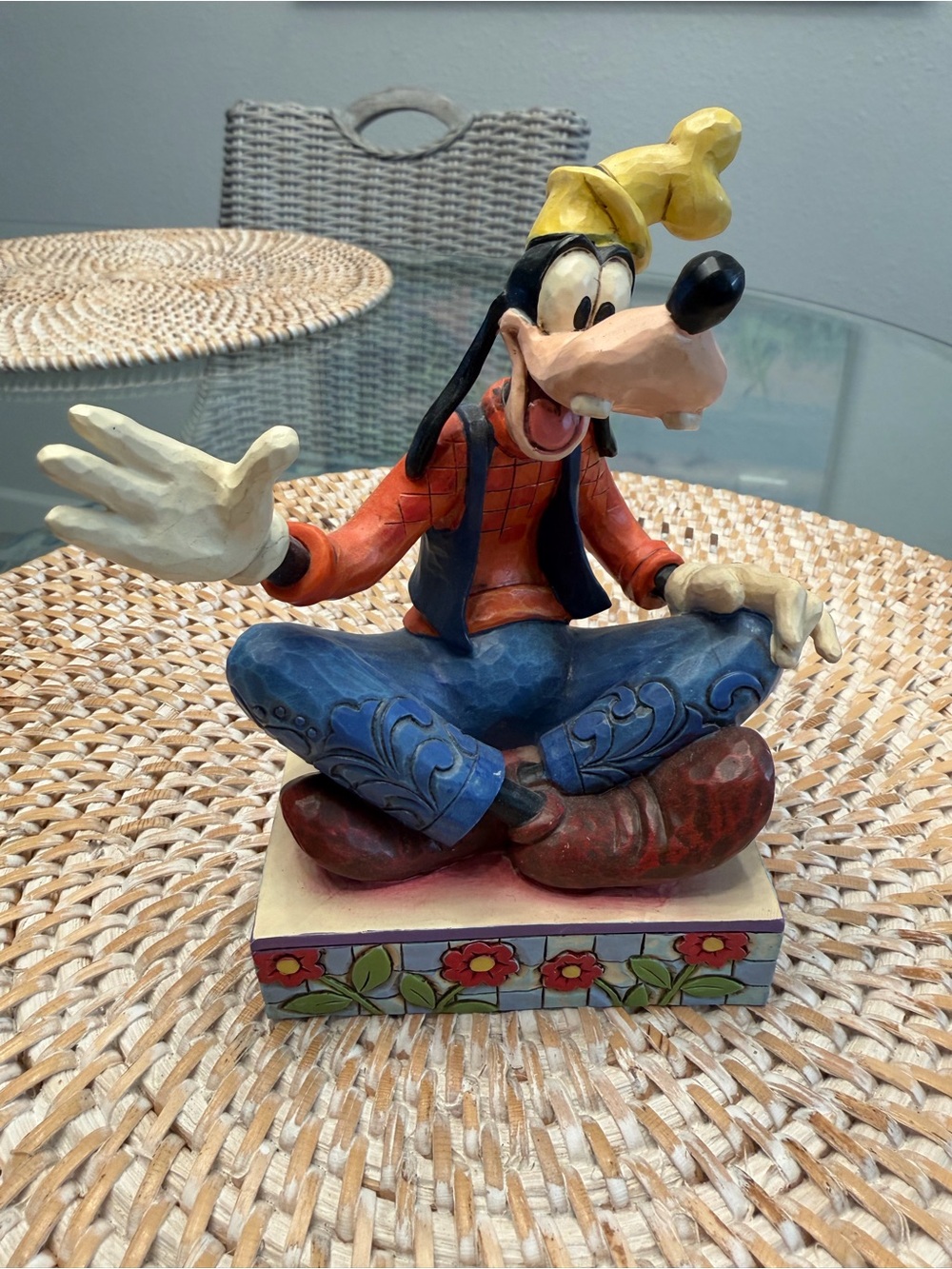 Disney Traditions Jim Shore “Gawrsh!” Goofy Figurine - Enesco #4011752